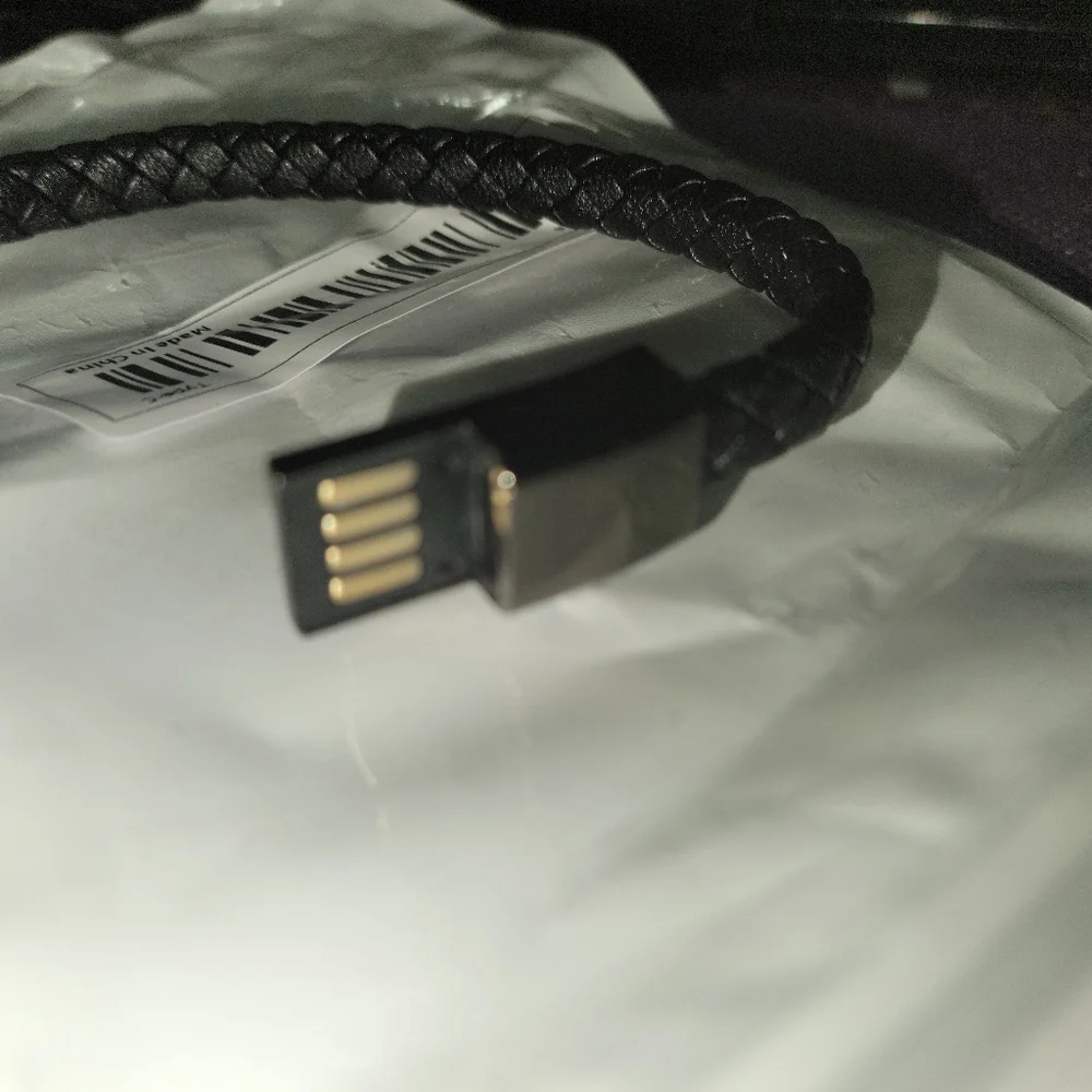 Woven Faux Leather Type C Charging 8